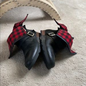 Sorel Women’s Major Moto felt boot— black/dark fog